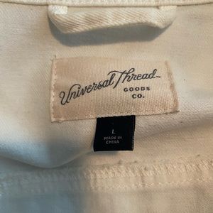 White jean jacket never worn